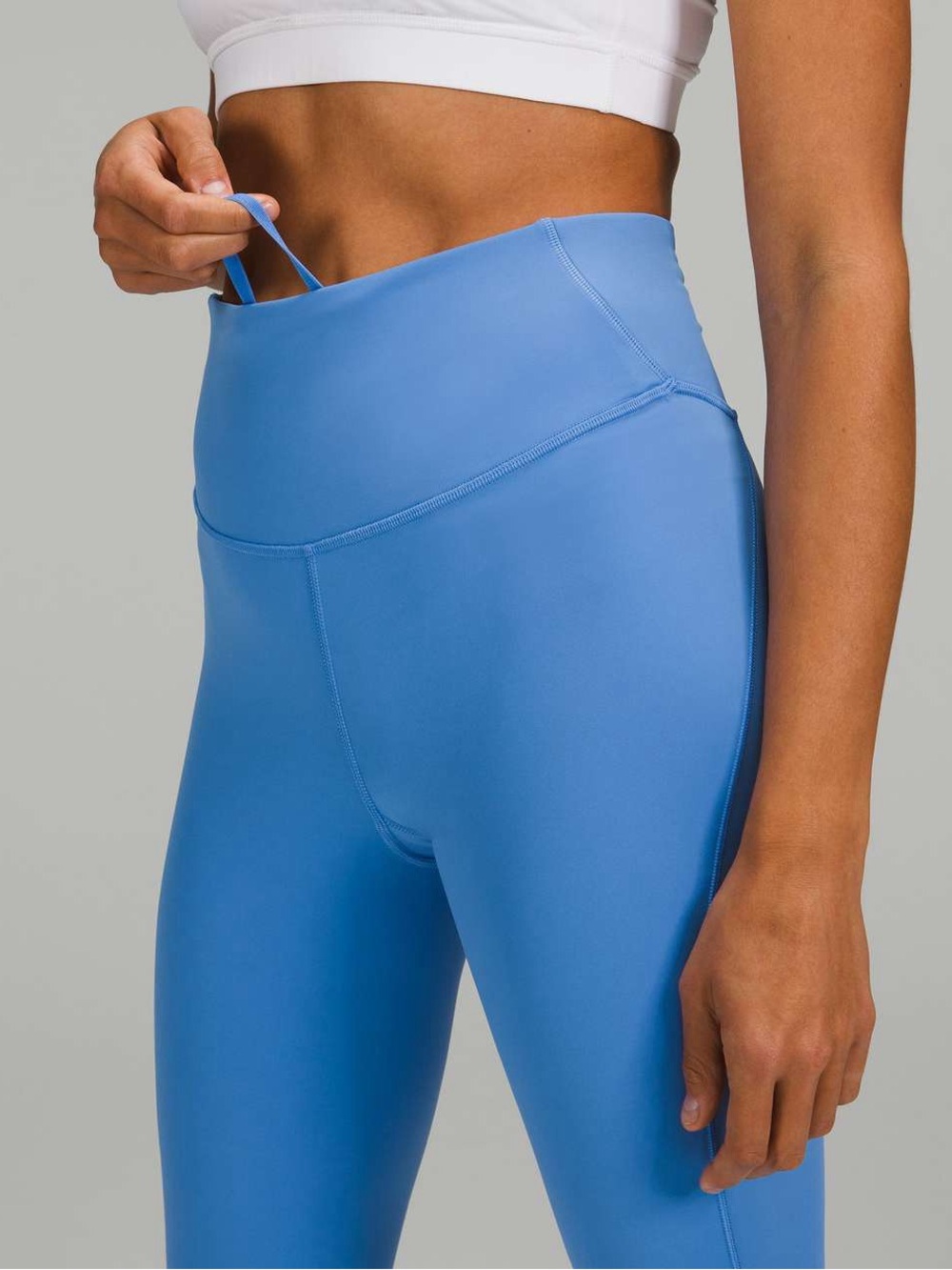 lululemon athletica High-Waist Blue Leggings Wunder Train 25”